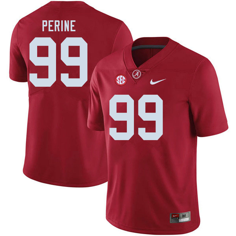 Alabama Crimson Tide Men's Ty Perine #99 Crimson NCAA Nike Authentic Stitched 2020 College Football Jersey NX16Q28BQ